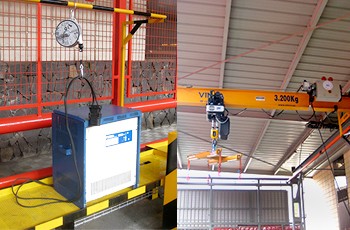 Bridge crane for container handling