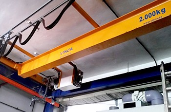 bridge crane installed by INGENUT