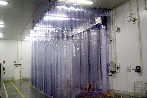instalacion de cortinas de lamas para Lidl